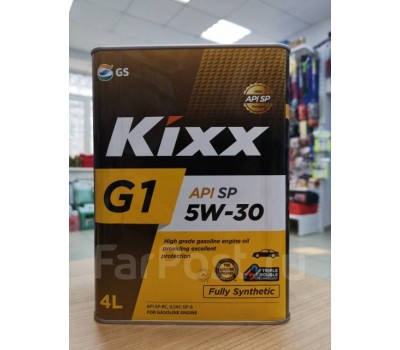 Kixx G1 SP 5w-30 (4л) КОРЕЯ. API SP, ILSAC GF-6,