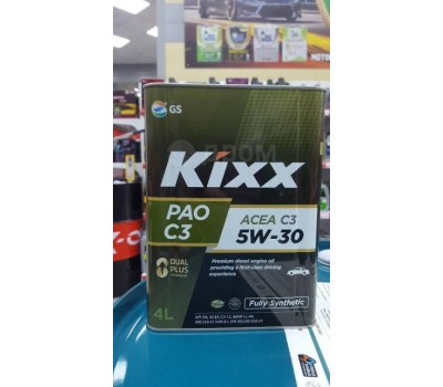 Kixx PAO C3 5w-30 (4л) Корея ACEA C3 API SN. 