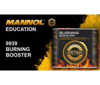 MANNOL Burning Booster 9939 Присадка в бензин  0.5л. На 500л топлива. Улучшает свойства топлива, смазывает, очищает топливную систему