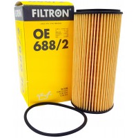 FILTRON OE688/2 Фильтр масляный VAG A3/A4/A5/OCTAVIA/GOLF 7/ Tiguan II/ Jetta IV/ Sharan/ Passat . 1.8/2.0  От 2015-