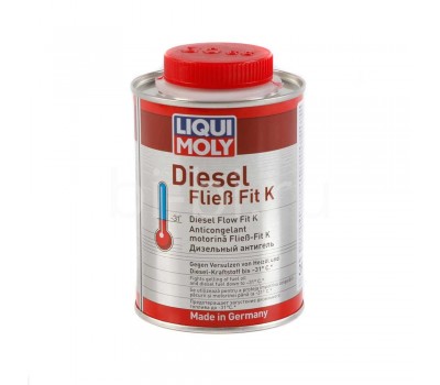 LIQUI MOLY 3900 Diesel Fliess-Fit K  Дизельный антигель концентрат 0.25 л. на 250 литров. Германия 