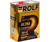  Масло моторное ROLF Ultra 5W-40 (4л)  GTL + PAO 100% синтетика. Из газа. Под заказ 3-5 дней. 