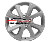 6x15/4x100 ET37 D60,1 KHW1501 (XRay) F-Silver Khomen Wheels