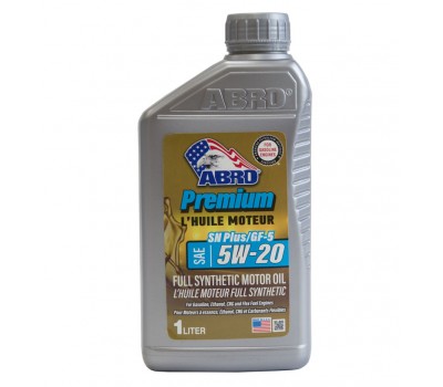 ABRO  Premium Full Synthetic  SAE 5W-20 (1л) USA