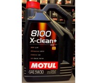 MOTUL 8100 X-clean + 5W-30 C3, SN ACEA С3. 504 00 - 507 00 . BMW LL-04  (5л)